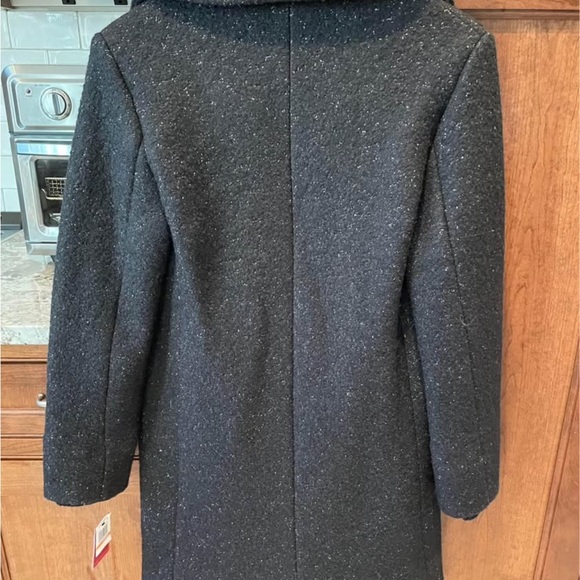 NWT Vince Camuto Elegant Black Women's Coat small - Picture 2 of 5